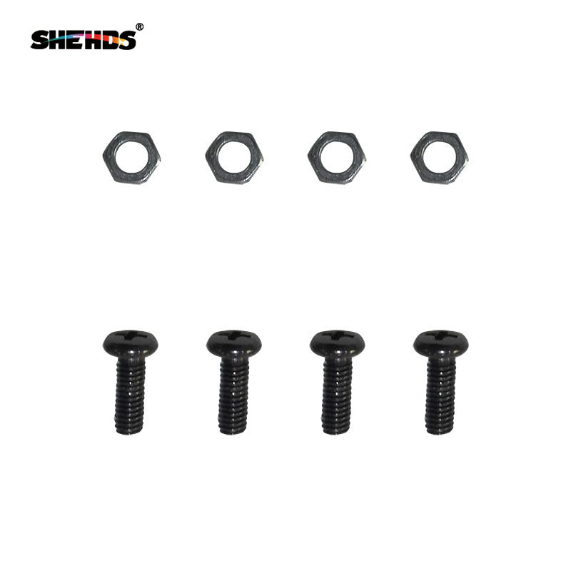 SHEHDS 2 pieces Portes de grange en fer pour éclairage LED COB PAR