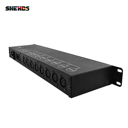 Stage Light Controller DMX512 Splitter Light Signal Amplifier Splitter 8 Way DMX