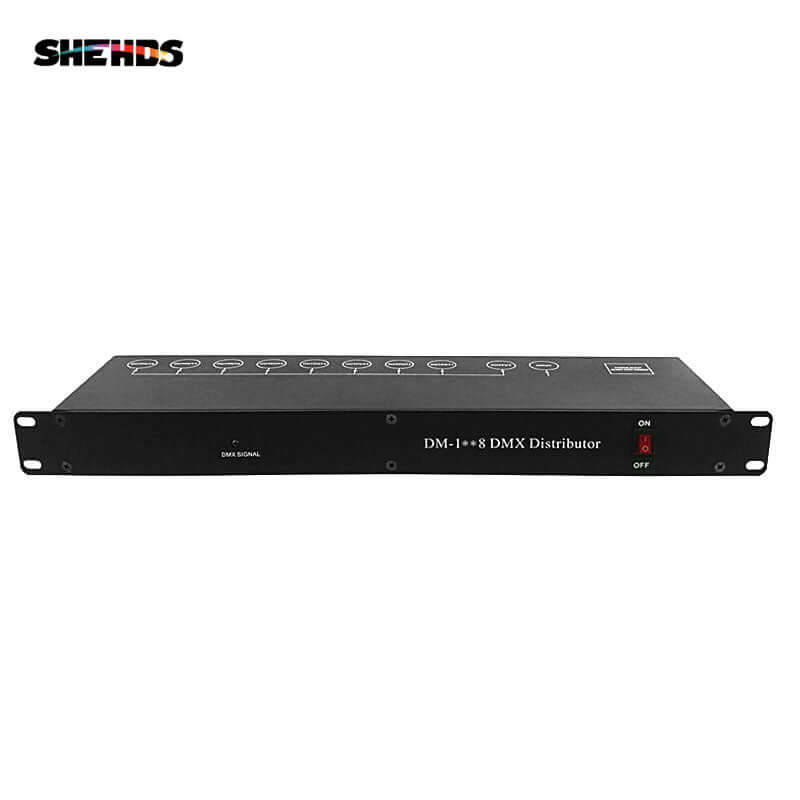 SHEHDS Contrôleur éclairage de scène répartiteur DMX512 amplificateur de signal lumineux
