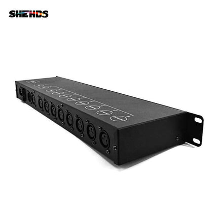 SHEHDS Contrôleur éclairage de scène répartiteur DMX512 amplificateur de signal lumineux