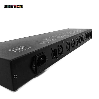 SHEHDS Contrôleur éclairage de scène répartiteur DMX512 amplificateur de signal lumineux