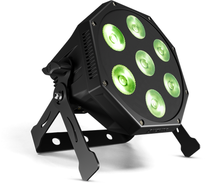 GlamoPar Nouvel Éclairage de Scène LED 6in1 Par mélange de couleurs contrôle de la temperature