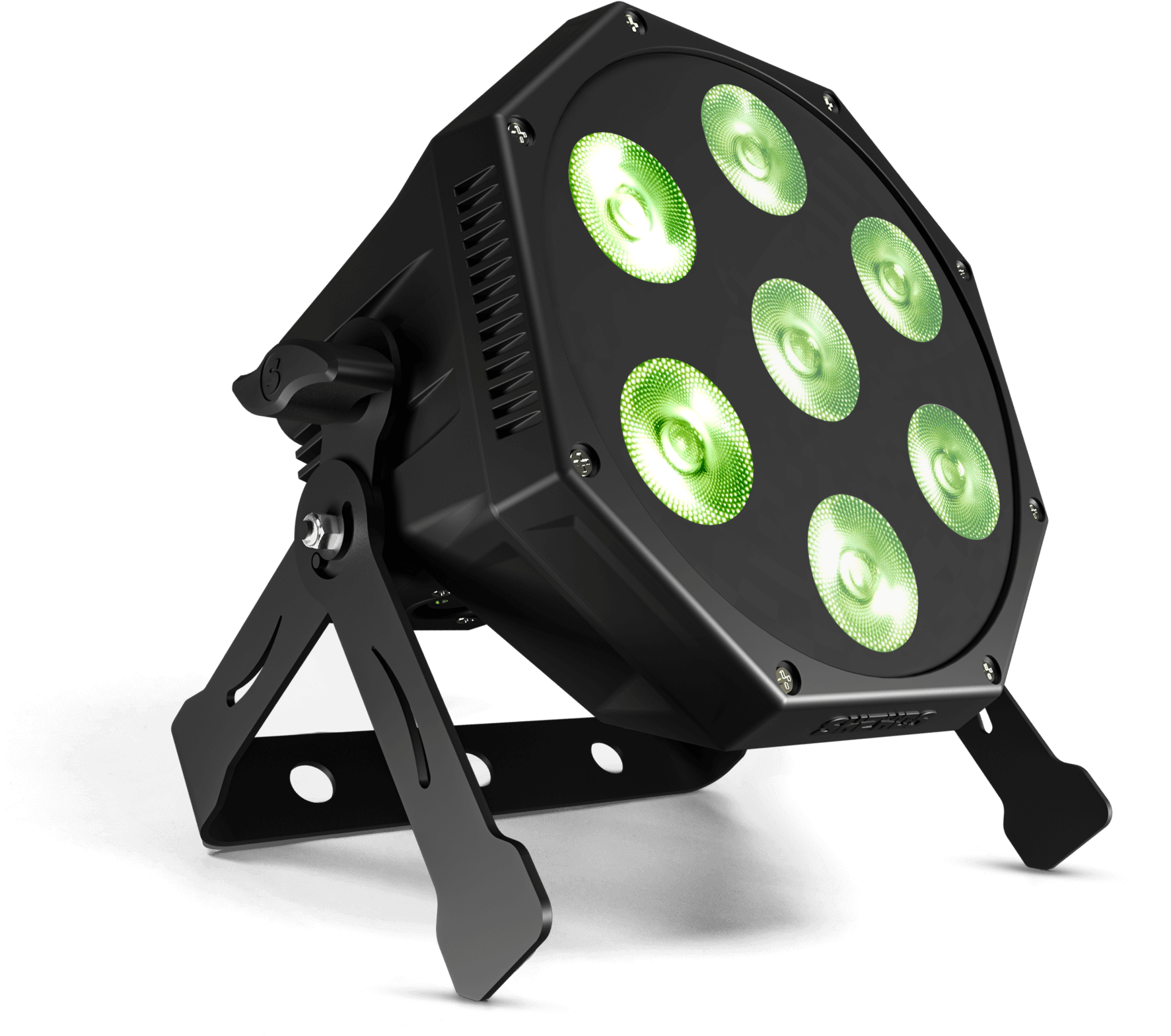 GlamoPar LED Light Series 5x12W / 7x12W 6in1 Color Mixing With Intelligent & Temp – product feature view