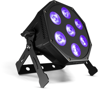 GlamoPar Nouvel Éclairage de Scène LED 6in1 Par mélange de couleurs contrôle de la temperature