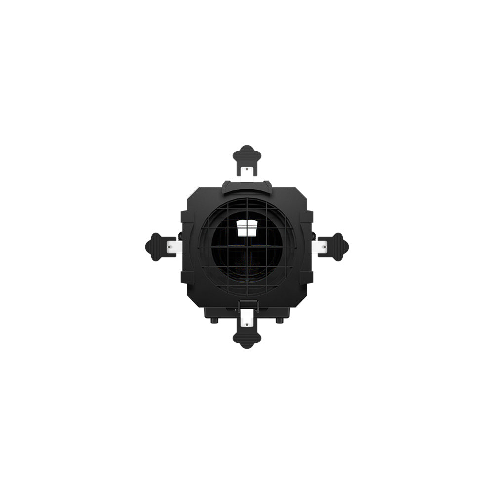 Projecteur à profil à foyer fixe LED LEKO 250W/350W - RGBWAUV/RGBLAC/RGBW/RGBL/Blanc chaud + Blanc froid | Grilles à lamelles manuelles à quatre feuilles