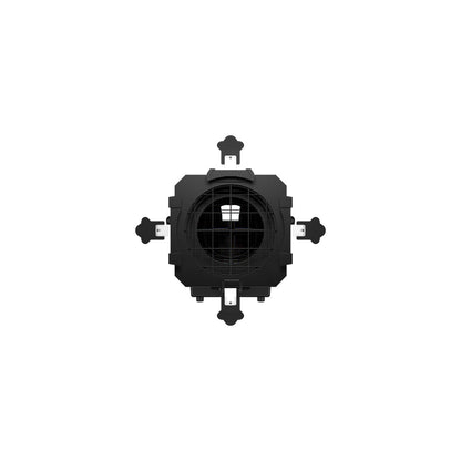 Projecteur à profil à foyer fixe LED LEKO 250W/350W - RGBWAUV/RGBLAC/RGBW/RGBL/Blanc chaud + Blanc froid | Grilles à lamelles manuelles à quatre feuilles