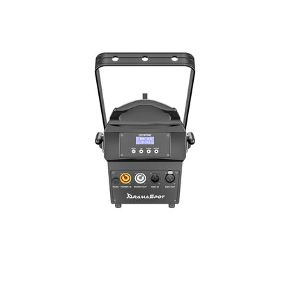 Projecteur à profil à foyer fixe LED LEKO 250W/350W - RGBWAUV/RGBLAC/RGBW/RGBL/Blanc chaud + Blanc froid | Grilles à lamelles manuelles à quatre feuilles