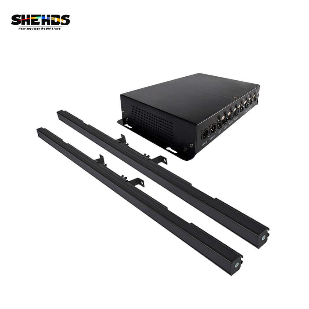 SHEHDS Éclairage LED Pixel 40x0.3W avec décodeur éclairage Pixel contrôleur DMX équipement de scène