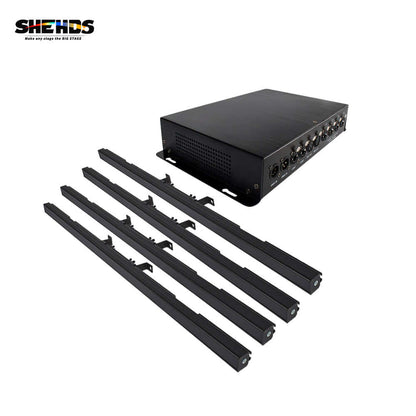 SHEHDS Éclairage LED Pixel 40x0.3W avec décodeur éclairage Pixel contrôleur DMX équipement de scène