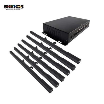 SHEHDS Éclairage LED Pixel 40x0.3W avec décodeur éclairage Pixel contrôleur DMX équipement de scène