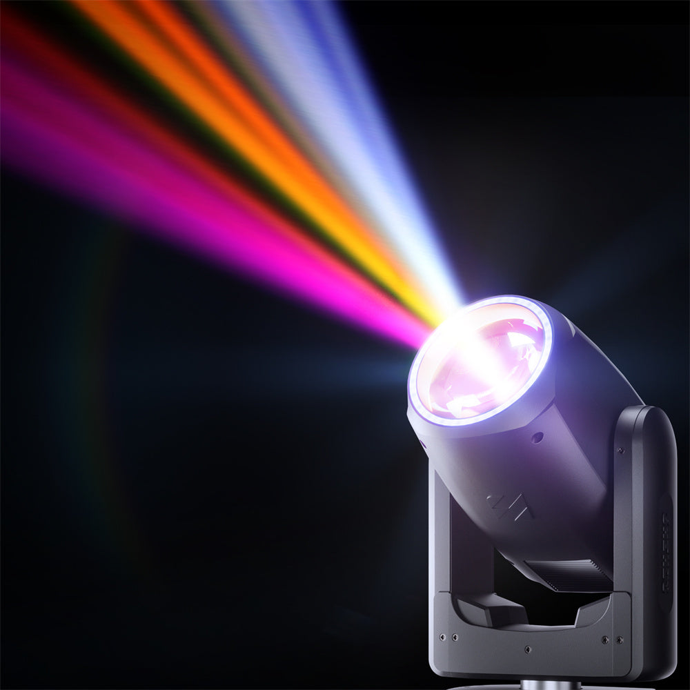 SHEHDS Lyre Beam 320W 14R avec CMY, Gobo, Double Prisme et Contrôle par APP