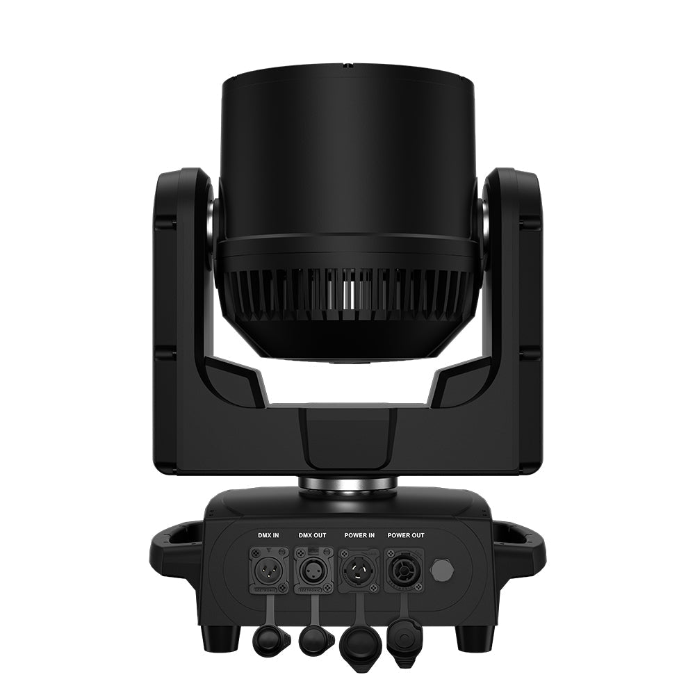 JMS WEBB Projecteur lyre LED étanche 7x40W beam wash zoom pour éclairage de scène