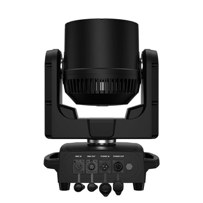 JMS WEBB Projecteur lyre LED étanche 7x40W beam wash zoom pour éclairage de scène