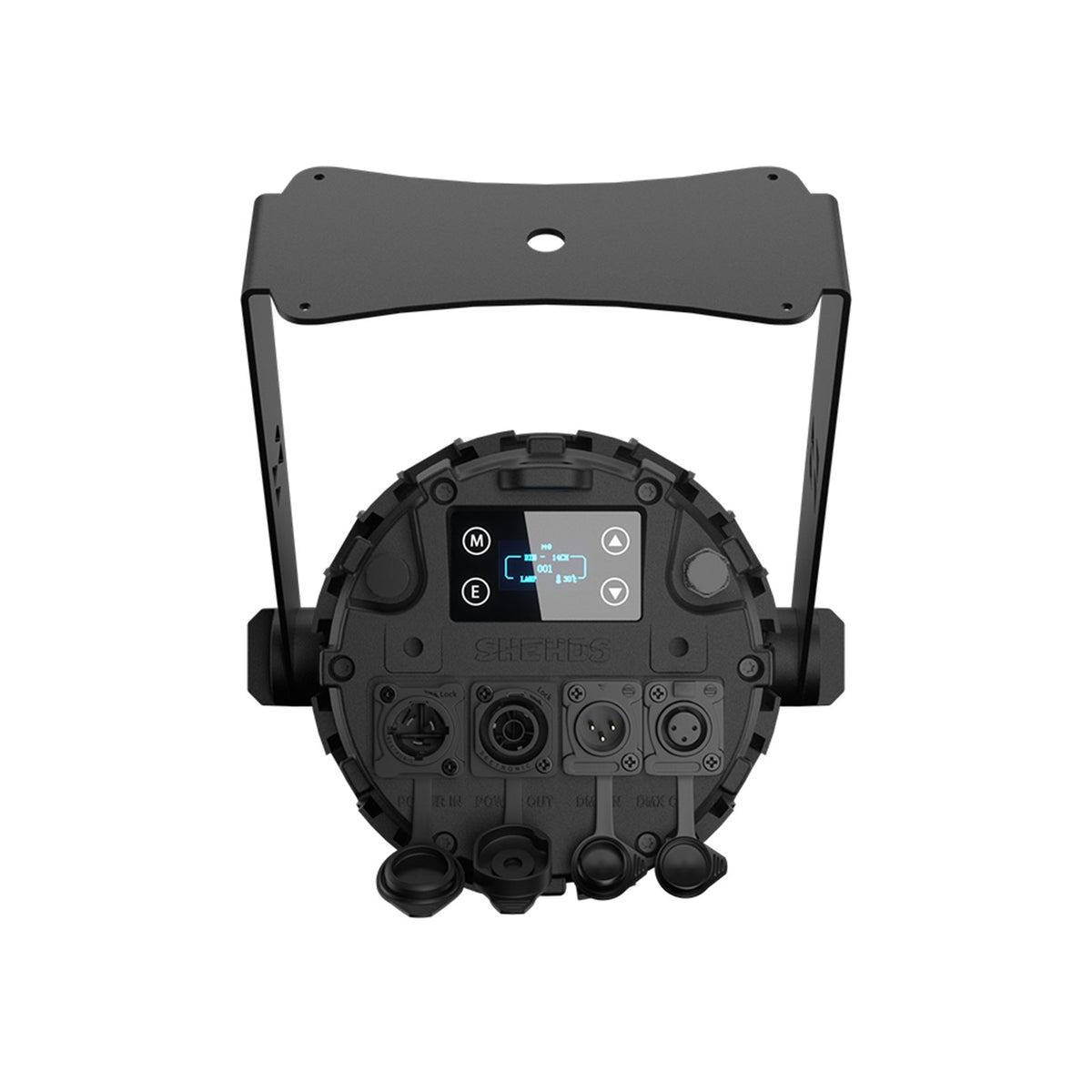 SHEHDS Projecteur PAR LED Étanche 7x18W RGBWA+UV / RGBLAC avec Contrôle par APP et Connexion en Série