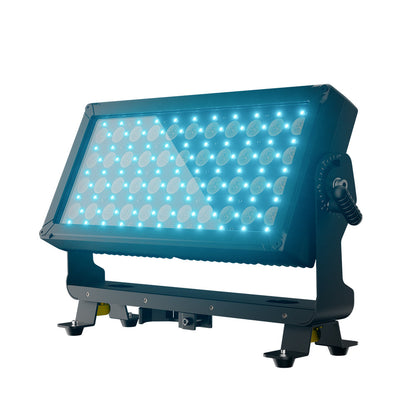 ShockCore Projecteur LED étanche 44x10W RGBW – Lentille givrée, zéro bruit, pour extérieur