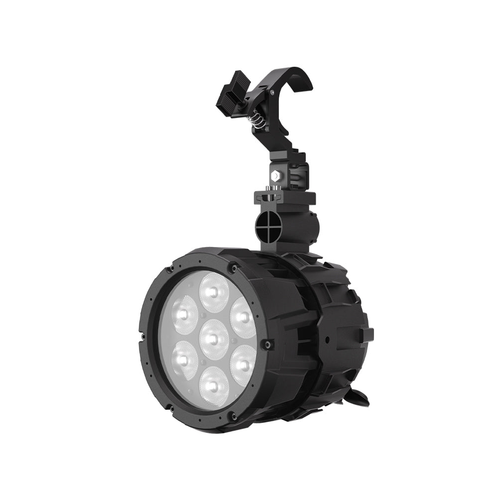 SHEHDS Projecteur PAR LED Étanche 7x18W RGBWA+UV / RGBLAC avec Contrôle par APP et Connexion en Série