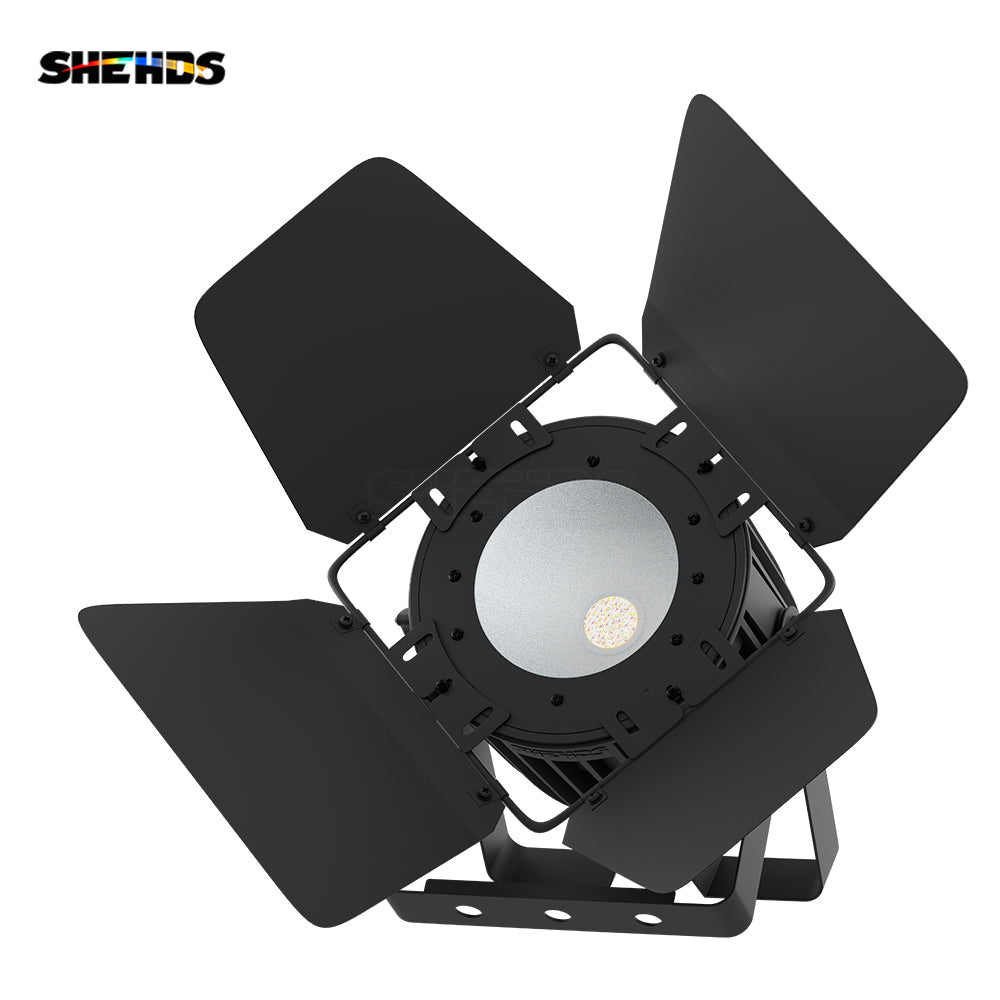 SHEHDS Nouvelle version en alliage aluminium LED 200W RGBACL 6in1 COB Éclairage de Scène Éclairage de Performance DJ Club
