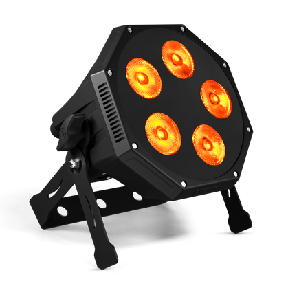 GlamoPar Nouvel Éclairage de Scène LED 6in1 Par mélange de couleurs contrôle de la temperature