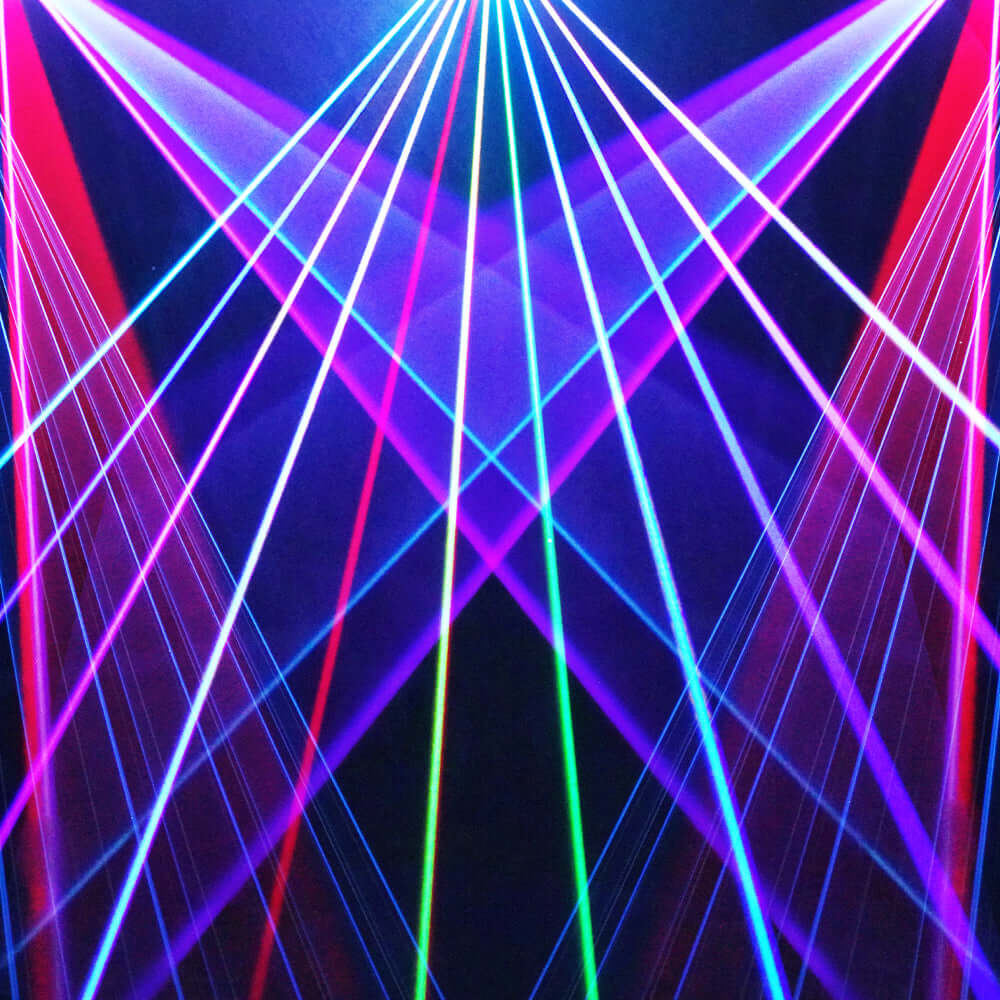 Constellaser Contrôle des application 12W RGB Animation Éclairage Laser  Éclairage de Performance Mariage DJ Club
