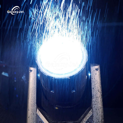 GalaxyJet Waterproof IP65 Lyres 380W 19R Beam Éclairage de Scène Avec Effets anneau Éclairage de Performance