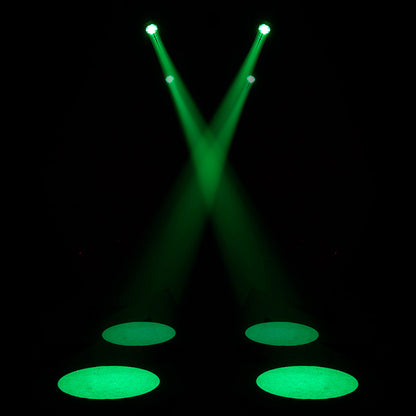 Projecteur à profil à foyer fixe LED LEKO 250W/350W - RGBWAUV/RGBLAC/RGBW/RGBL/Blanc chaud + Blanc froid | Grilles à lamelles manuelles à quatre feuilles