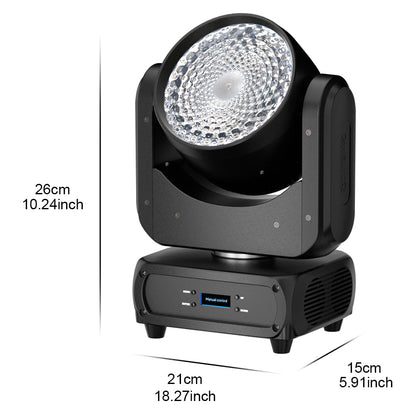 SHEHDS Nouvelle arrive Lyres LED Wash 120W RGBW Éclairage de Scène Éclairage de Performance Mariage Théâtre