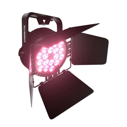 CoralPar Waterproof Alliage aluminium LED Éclairage de Scène 18x12W RGBWA+UV Par avec Fonction RDM
