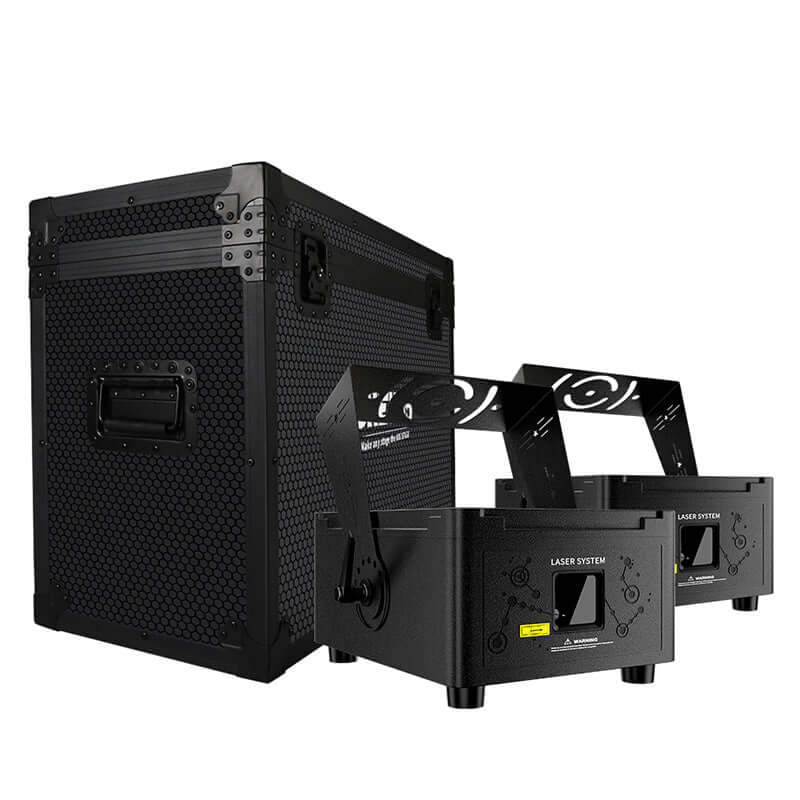 Constellaser Contrôle des application Waterproof 12W RGB Modèle de numérisation Éclairage de Scène Laser Performance