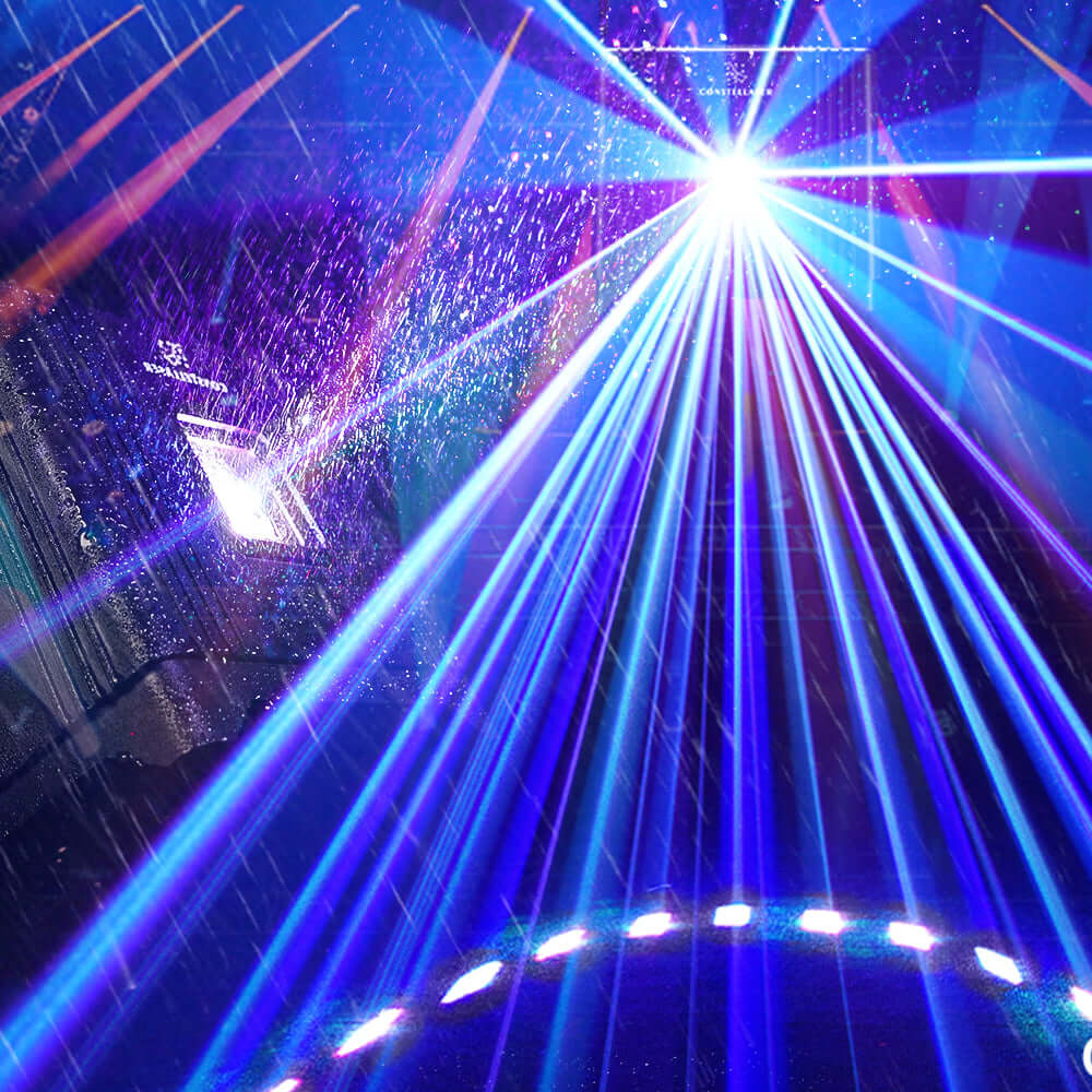 ConstelLaser Contrôle des application Wterproof 6W RGB Animation Éclairage Laser Rechargeable Éclairage de Performance