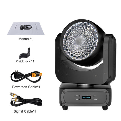 SHEHDS Nouvelle arrive Lyres LED Wash 120W RGBW Éclairage de Scène Éclairage de Performance Mariage Théâtre