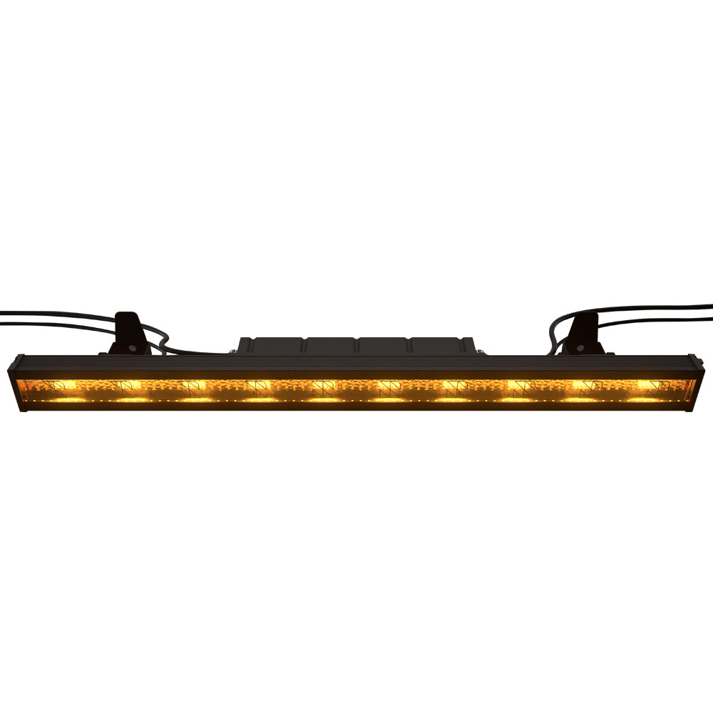 SHEHDS Éclairage stroboscopique LED rétro étanche 10x20W Ambre Silencieuse pour extérieur