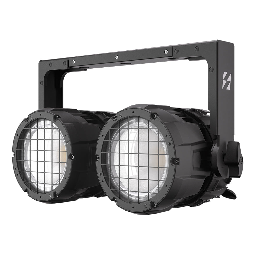 SHEHDS Projecteur PAR LED COB RGBLAC Étanche 150W Connectable avec Contrôle par APP
