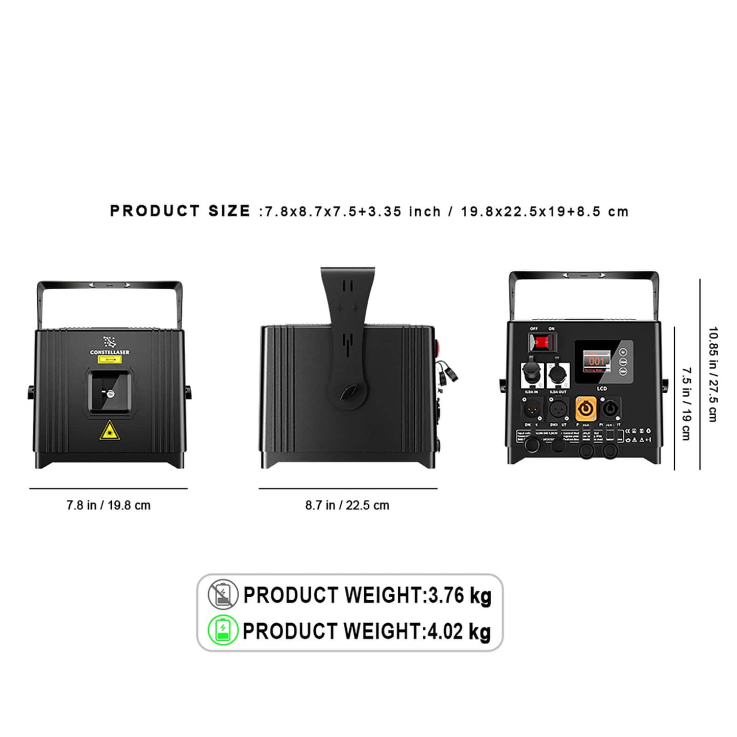 Constellaser Contrôle des application 6W Éclairage de Scène Éclairage Laser RGB Scanner animation DMX512 DJ Mariage Concert