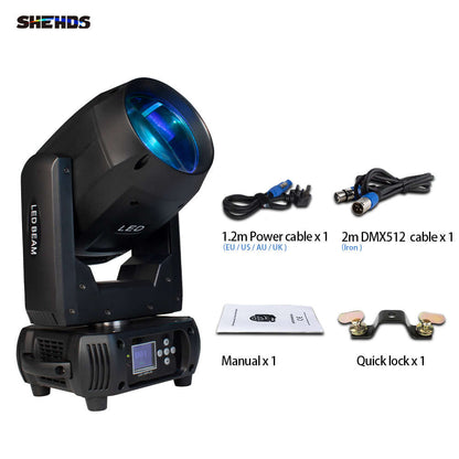 SHEHDS Lyres LED Beam 150W Éclairage de Scène Équipement DJ Performance Club Mariage