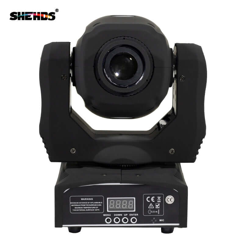 SHEHDS LED Lyres 60W Gobo Éclairage de Scène Éclairage de Performance DJ Théâtre Mariage Concert
