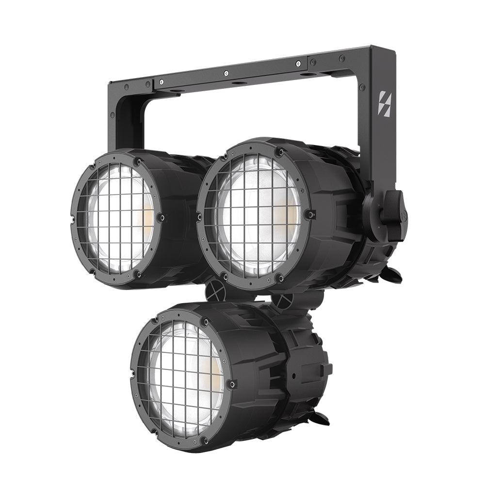 SHEHDS Projecteur PAR LED COB RGBLAC Étanche 150W Connectable avec Contrôle par APP