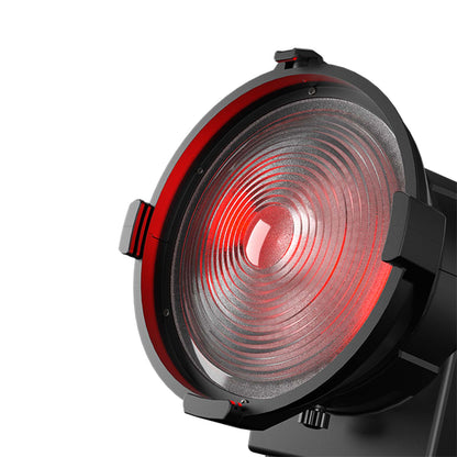 SHEHDS Projecteur Fresnel LED 250W/350W RGBWAUV/RGBLAC/RGBW/RGBL/Blanc Chaud+Froid pour Théâtre, Scène, Spectacle, Concerts