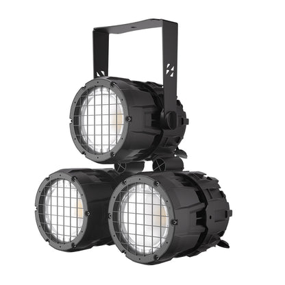 SHEHDS Projecteur PAR LED COB RGBLAC Étanche 150W Connectable avec Contrôle par APP