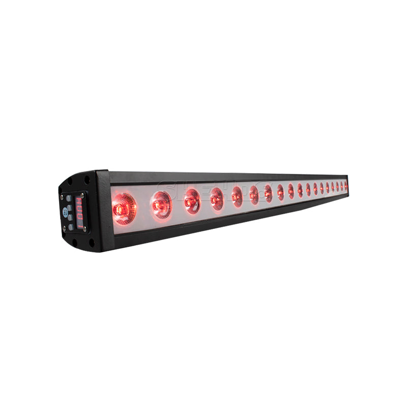 SHEHDS Étanchéité IP65 18x12W RGBW 4in1 LED Wall Wash Éclairage de Scène Éclairage de Performance DJ