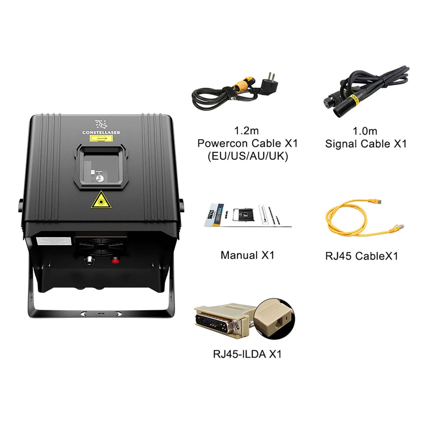 Constellaser Contrôle des application 6W Éclairage de Scène Éclairage Laser RGB Scanner animation DMX512 DJ Mariage Concert