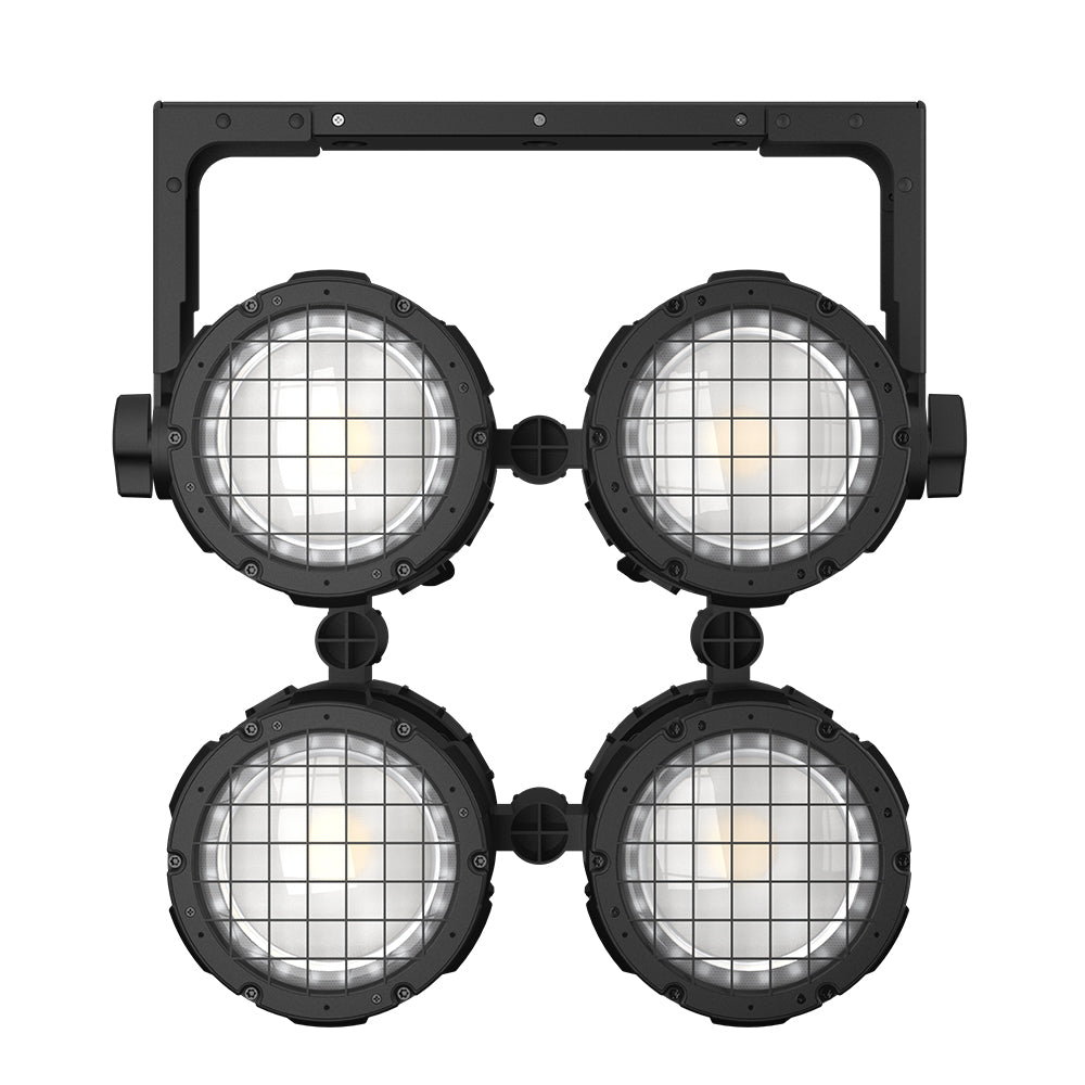 SHEHDS Projecteur PAR LED COB RGBLAC Étanche 150W Connectable avec Contrôle par APP