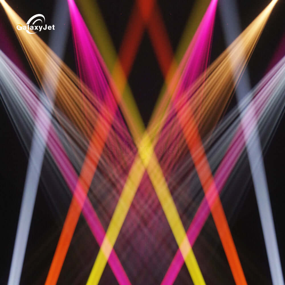 GalaxyJet LED Beam Lyres 180W Éclairage de Scène Éclairage de Scène Performance Concert Mariage
