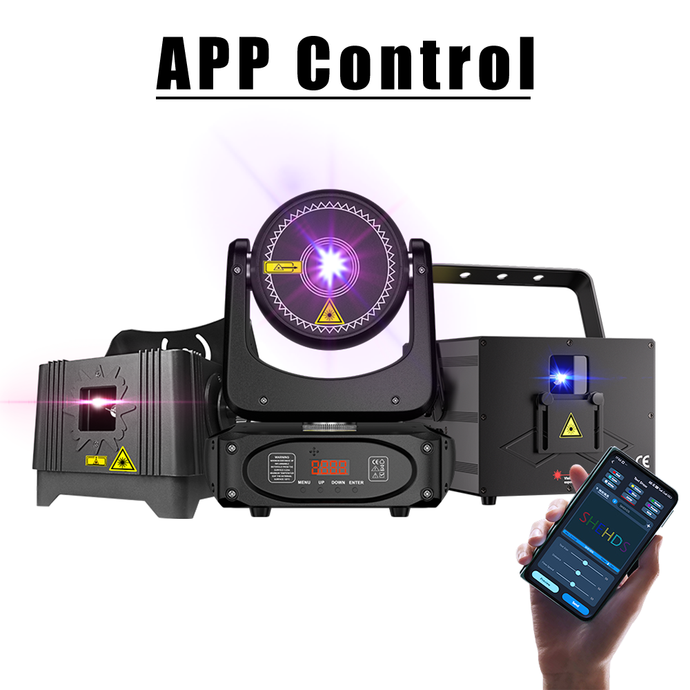 Constellaser Contrôle des application 3W Éclairage de Scène Éclairage Laser RGB Scanner animation DMX512 DJ Mariage Concert