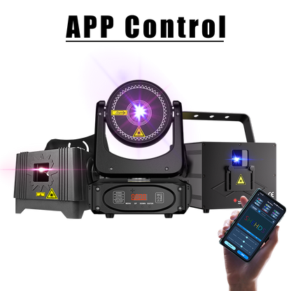 Constellaser Contrôle des application 3W Éclairage de Scène Éclairage Laser RGB Scanner animation DMX512 DJ Mariage Concert