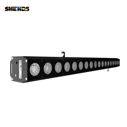 SHEHDS Nouveau Patchwork LED Wall Wash 18x18W RGBWA+UV Éclairage de Scène Dissipation de chaleur par recirculation