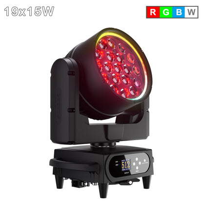 SHEHDS Lyre LED Pixel Zoom Wash IP66 de la série 19x avec contrôle via application