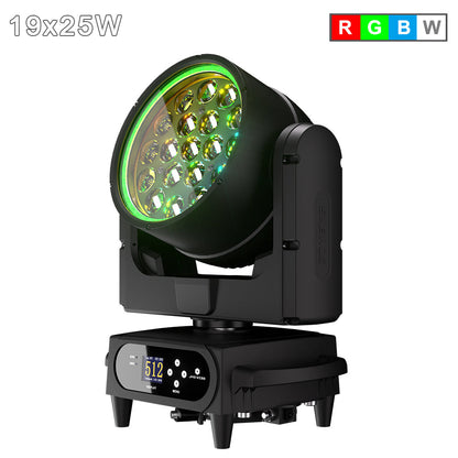 SHEHDS Lyre LED Pixel Zoom Wash IP66 de la série 19x avec contrôle via application