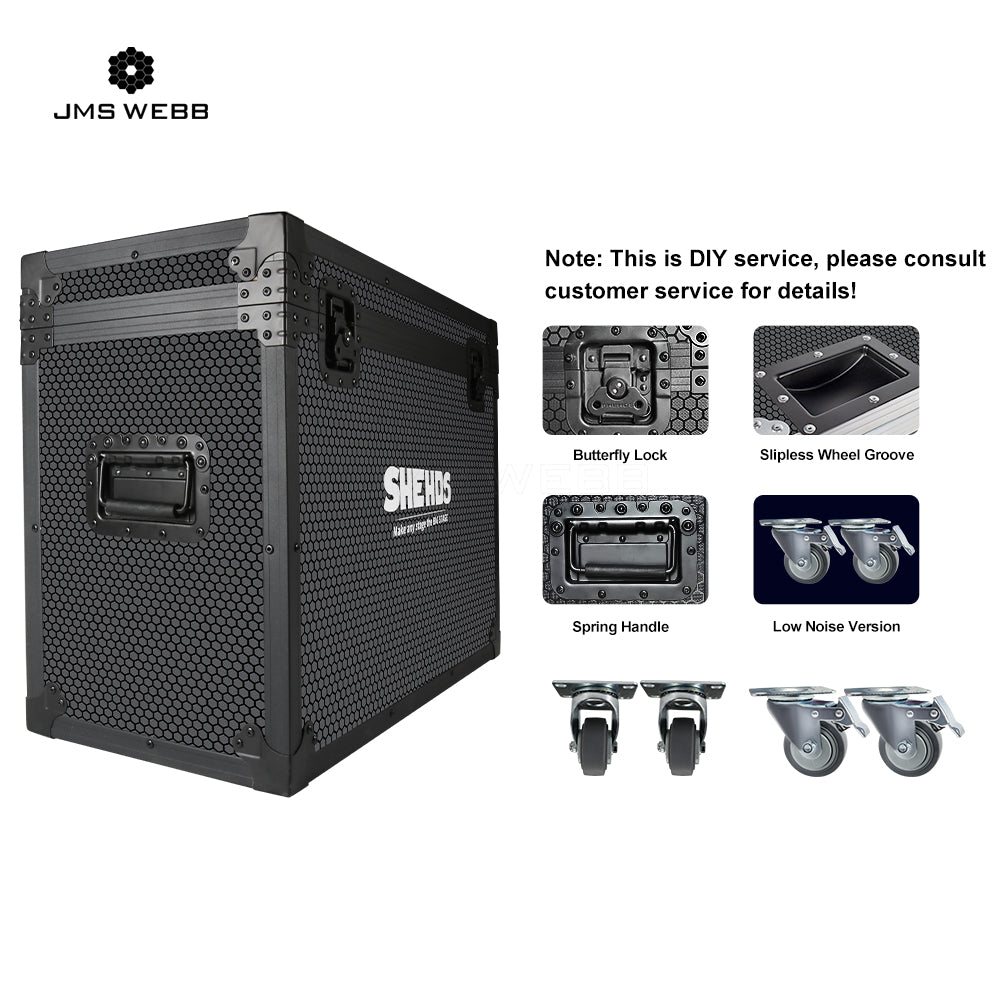 JMS WEBB LED Lyres Bee Eye 19x40W  Zoom&Beam&Wash RGBW 4in1 Éclairage de Scène avec Effets anneau Performance