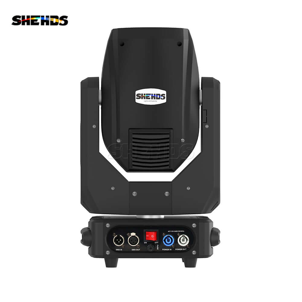SHEHDS Beam 275W 10R Double Prisms DJ Light Moving Head Lights - back