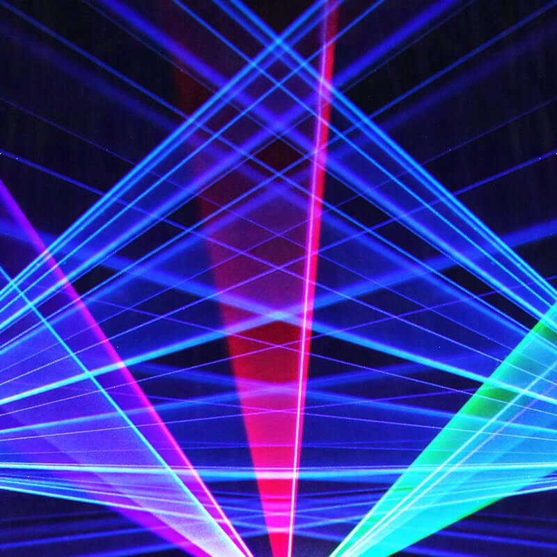 Constellaser Contrôle des application 12W Éclairage de Scène Éclairage Laser RGB Scanner animation DMX512 DJ Mariage Concert